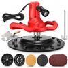 Generic Macchina lucidatrice per lisciatura pareti, betoniera, 280-2800 giri/min | Frattone Elettrico Portatile per Calcestruzzo, Liscia Pareti e Pavimenti in Cemento, Motore in Rame da 1680W, Intonacatura