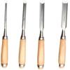 IRFHDCX Sgorbie Per Legno Set di scalpelli for intaglio del legno | Acciaio al carbonio 8/12/16/20mm for la lavorazione del legno con manico(20mm)