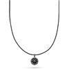 S.Oliver Da Uomo Gioielli - Collana & Bracciale In Leder E Acciaio Inossidabiledetails Con Haizahnanhänger - Classico, Elegantee E Maschile - Perfetto Idea Regalo