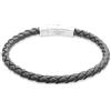 s.Oliver Da Uomo Gioielli - Bracciale In Leder Con Acciaio Inossidabiledetails - Classico, Senza Tempo E Maschile - Perfetto Idea Regalo