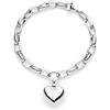 s.Oliver Bracelet - Elegante bracciale in acciaio inox lucido - argento - catena regolabile fino a 20 cm - impermeabile e delicato sulla pelle