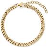 S.Oliver Da Uomo Gioielli - Basic Collana & Bracciale In Acciaio Inossidabile - Classico, Senza Tempo E Elegantee - Perfetto Idea Regalo