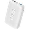 SBS TTBB100002UFW batteria portatile Polimeri di litio LiPo 10000 mAh Bianco