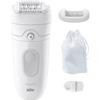 Braun Epilatore SE5011 SILK EPIL 5 Bianco-Grigio