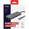 Trust - Dalyx USB tipo-C 1000 Mbit-s Argento