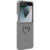 SAMSUNG - Custodia Silicone Z Flip 6 Ring Gray
