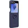 SAMSUNG - Custodia Silicone Z Flip 6 Ring Navy
