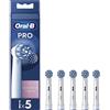 ORAL B PROCTER GAMBLE Oral-B Testine Di Ricambio Pro Sensitive Clean, 5 Testine