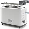 BLACKDECKER Black e Decker BXTOA820E tostapane 2 fetta-e 820 W Bianco