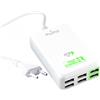 PURO FCCS6USB6WHI Power Bank Veloce fino a 6 USB