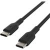 Belkin CAB003BT1MBK cavo USB 1 m USB C Nero