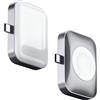 Satechi ST-UC2WCDM Caricabatterie per dispositivi mobili Auricolare, Orologio intelligente Argento, Bianco USB Carica wireless Interno