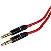 NUOVAVIDEOSUONO NVS Cavo Audio Di Qualita Schermato 2 Jack Stereo 1 3,5 Mm 1,4 Mt