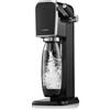 SODASTREAM - Gasatore SST ART, 1 litro, Gasatura regolabile, Decompressione automatica, Bottiglia in pet lavabile - Nero