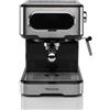 HI SENSE Hisense Macchina per caffe HESCM15DBK Cappuccinatore Pressione a 15 bar Serbatoio da 1,5 lt Cialde e polvere