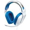 Logitech G335 Cuffie Gaming Cablate, Microfono Flip to Mute, Jack Audio da 3,5 mm, Padiglioni in Memory Foam, Leggera, Compatibile con PC, PlayStation