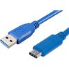 NUOVAVIDEOSUONO NVS Cavo Usb 3.0 Spina Usb A Spina Micro Usb C Lunghezza 1,5 Mt