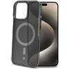 CELLY Custodia Celly Magsuit per iPhone 16 con MagSafe semi-trasparente - Nero