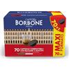 CAFF BORBONE Borbone - Caffe miscela Decisa - Capsule per "Lavazza A Modo Mio" 70pz