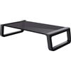 TRUST - Supporto per monitor MONTA GLASS MONITOR STAND, piastra superiore in vetro temperato, max 10 kg - Nero