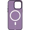 CELLY - MAGSUIT1079VL Custodia Magsuit per iPhone 16 Pro con MagSafe semi-trasparente - Viola