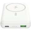 Celly MAGPB10000WH batteria portatile 10000 mAh Carica wireless Bianco