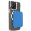 PURO - PUFCBB40P2MAGBLUE - Mini Power Bank 4200mAh, Ultra Mini Compatibile MagSafe USB-C - Blue Lagoon