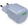 PURO - Caricabatterie da parete PUFCMTCUSBC20WGLBLUE - Blu