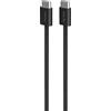 PURO SBS - PUCCCFABK415MTBLK - Cavo di ricarica per iPhone 15 - Nero