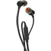 JBL T110 auricolare per telefono cellulare Stereofonico Nero
