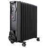 BLACK DECKER Black e Decker - Radiatore Elettrico ad Olio BXRA2000E da 2000 W, 240 V, 2 modalita di riscaldamento - Nero