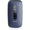 Panasonic KX-TU550EXC Telefono 4G Cellulare Essenziale per Anziani a Conchiglia, Fotocamera da 1.2MP, Telefono per Anziani con Schermo Grande da 2.8",
