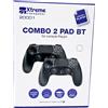 XTREME Kit due Plays 4 Wireless Controller XTREME8022804200013 con Bluetooth e ingresso cuffia