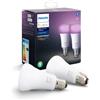 Philips Hue White and Color ambiance E27 - confezione da 2