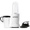 NUTRIBULLET - NB907MAW Frullatore Elettrico 900 Watt, Capacita 0,9 Litri, 1 Velocita, tazza da 900ml - Acciaio Inox