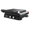 Taurus - Grill per panini 2600 W - 2-in-1 grill e piastra - Piastre antiaderenti senza PFOA 29x23 cm - Stair System - Dual Heat - Maniglia fredda al t