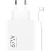 XIAOMI Caricatore Interno Universale Xiaomi BHR9465EU Bianco con Porta USB 2.0