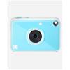 KODAK Printomatic+ Fotocamera Digitale Istantanea 10MP con LED RGB, stampa foto a colori su carta Zink 2x3 Blu