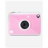 KODAK Printomatic+ Fotocamera Digitale Istantanea 10MP con LED RGB, stampa foto a colori su carta Zink 2x3 Rosa