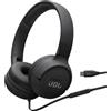JBL Tune 520C USB-C Cuffie cablate leggere con suono Pure Bass e microfono