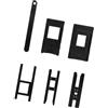 CAZSTYK Organizer per diapositive e pellicole con 126 inserti | Guide da 35 mm, supporto formato 110, struttura ABS, flusso lavoro scansione, revisione ' archivio,