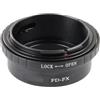 EEZII Anello Adattatore For Montaggio Fotocamera, Compatibile Con LingoFoto | For obiettivi con attacco FD su fotocamere con attacco X, anello adattatore a baionetta in metallo, FD-FX