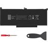 INFOELETTRONICA LO STORE DELLA CONVENIEN INFOELETTRONICA Batteria F3YGT 60Wh per Dell Latitude 7280 7480 7290 12 7000 E7280 E7480-7.6V Alta Capacità - Ricambio PC Portatile Notebook
