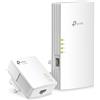 TP-Link Powerline Wi-Fi 6 Extender TL-WPA7817 KIT, include adattatore Ethernet Powerline AV1000 e Dual Band AX1500 WiFi Extender, porta Gigabit Ethernet, compatibile EasyMesh, Plug & Play