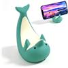 Cyrank Supporto Per Cellulare, Simpatico Supporto Per Telefono Animale Delfino Squalo Pinguino Supporto Per Telefono Carino Decorazioni Per La Casa Supporto Per Telefono da Scrivania Piccolo(Dolphin)