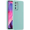HULLIN Custodia per Telefono in Silicone Colorato, Adatta per Redmi Note 10 5G / POCO M3 Pro 5G (6.5) - Ciano chiaro