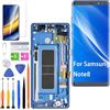 HLYGZX Display Schermo per Samsung Note8 N950F N950U TFT Blu con Cornice | Senza Impronte Digitali，con kit di riparazione，TFT LCD，HD Display，Sostituire lo schermo,Schermo non Curvo,per Modello:N9500