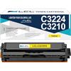 LCL C3220 Giallo Cartucce di Toner Compatibile per Lexmark C3220Y0 C320040 | per C3224 MC3224 C3326 MC3326 C3426 MC3426 C3224dw MC3224i MC3224dwe MC3224adwe C3326dw MC3326adwe MC3326i C3426dw(1-Pack)