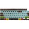 MiNGFi Copritastiera Davinci Resolve Scorciatoie,F1 a tutta altezza, EU/ISO | Per MacBook Pro/Max 14/16 M1-M4 & Air 13/15 M2-M4, F1-F12 a tutta altezza & Touch ID, Silicone