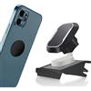 TOPABYTE Supporto per Telefono Magnetico per Tutti Gli Accessori per Tesla Model Y 2020-2024 e Model 3 2017-2023, Non è adatto per il Model 3 Highland